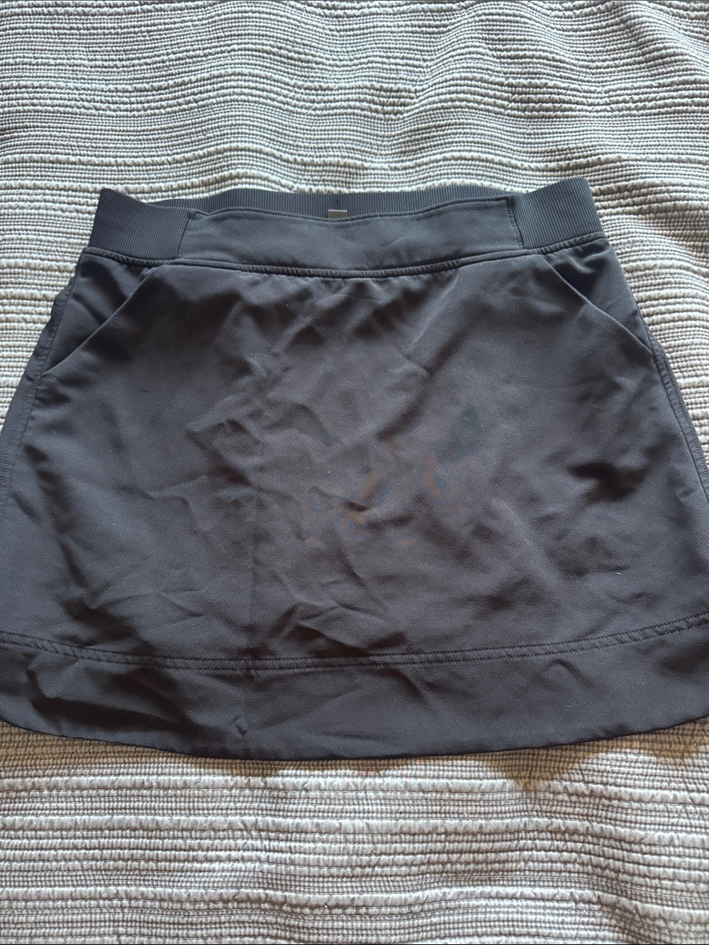 32 Degrees Black Women's Athletic Mini Skirt with Side Pockets